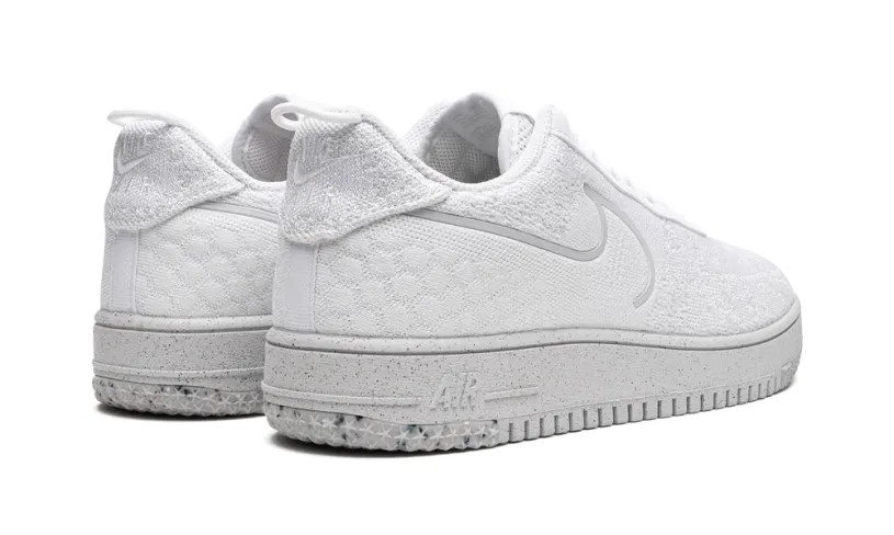 Nike Lifestyle Air Force 1 CRATER FLYKNIT NN 'Whiteout' 