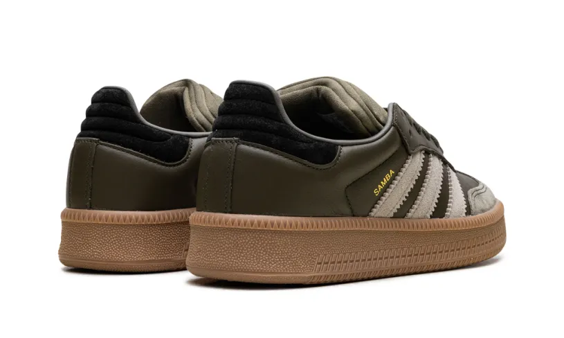 Adidas Samba Samba XLG 'Olive Strata Wonder Beige Gold Metallic' 
