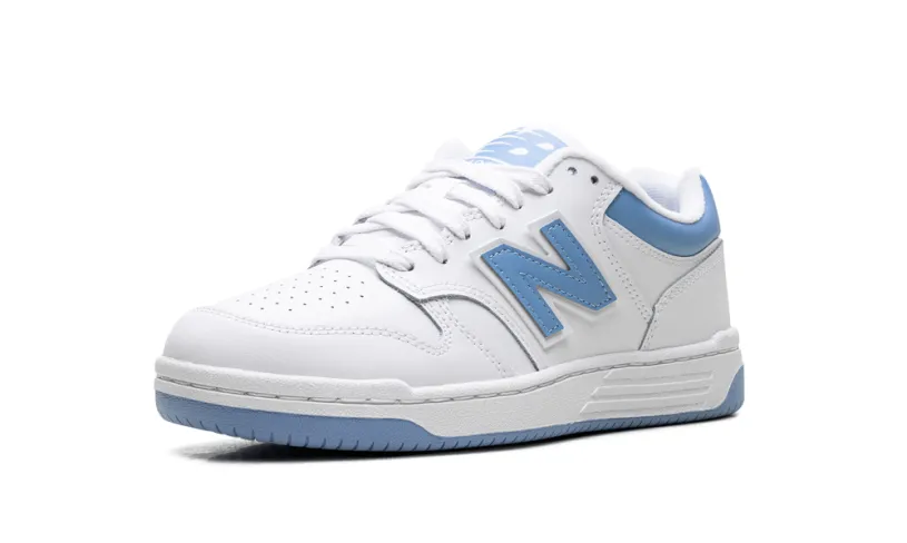 New Balance 480 480 'UNC White Team Carolina Light Aluminum' 