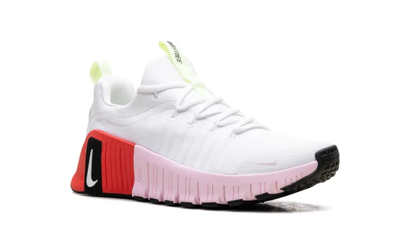 Nike Lifestyle Free Metcon 6 WMNS 'White Barely Volt Bright Crimson Pink Foam'