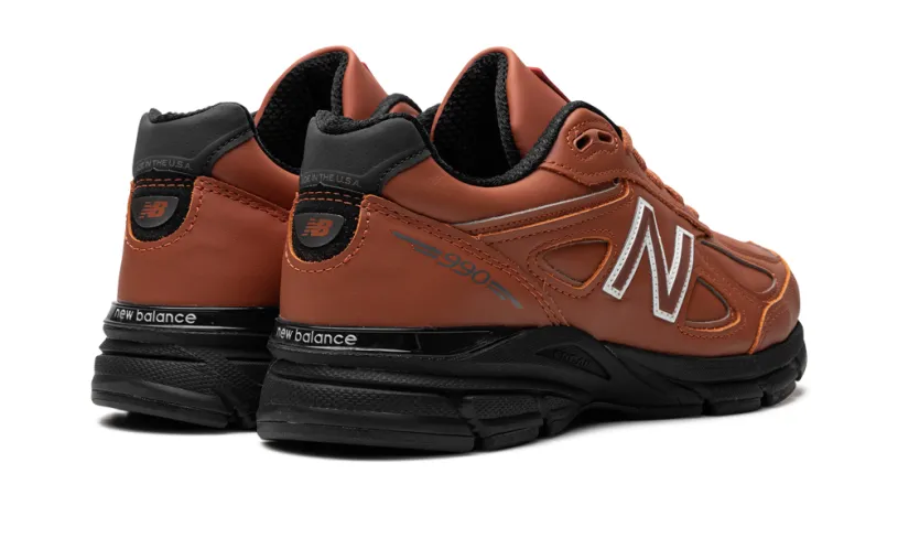 New Balance 990 990V4 MADE IN USA 'TEDDY SANTIS - MAHOGANY BLACK' 