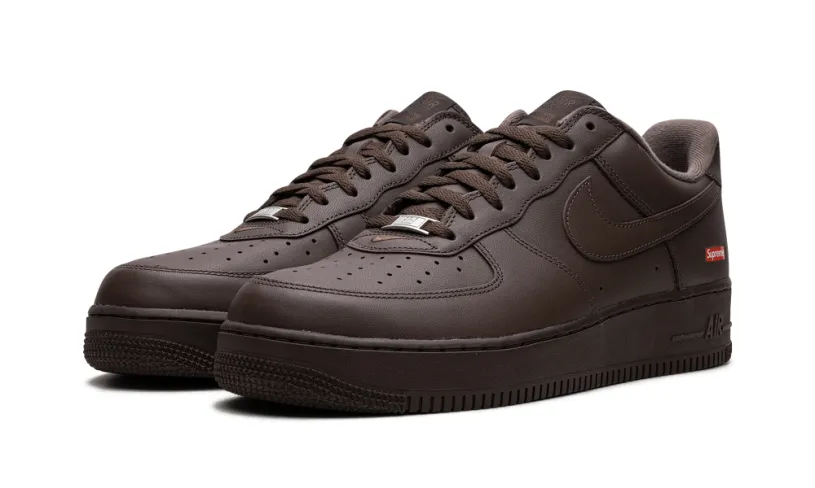 Nike Lifestyle Air Force 1 'Supreme - Mini Box Logo Brown' 