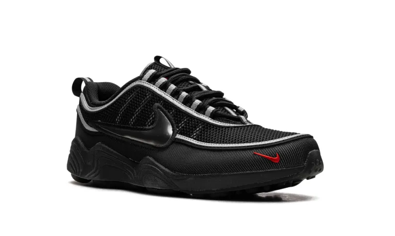 Nike Lifestyle Air Zoom Spiridon 'Black Metallic Silver'