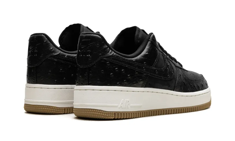 Nike Lifestyle Air Force 1 Low '07 WMNS 'Black Ostrich' 