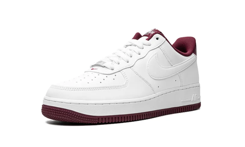 Nike Lifestyle Air Force 1 Low '07 'White   Dark Beetroot' 