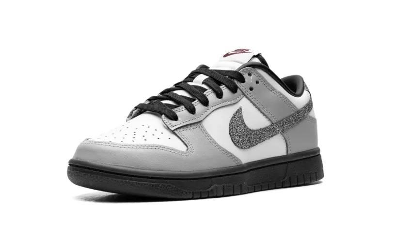 Nike Dunk Dunk Low LX WMNS 'Glitter Swoosh White Light Smoke Grey' 