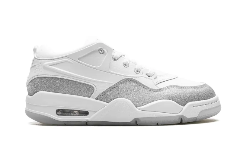 Air Jordan 4 Air Jordan 4 RM WMNS 'White Metallic Silver' 