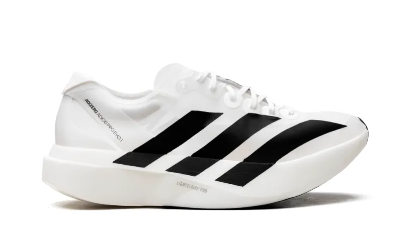 More Adidas Shoes Adizero Adios Pro Evo 1 'White Black' 