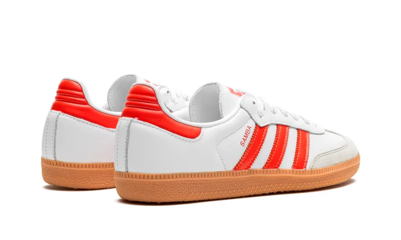 Adidas Samba SAMBA OG WMNS 'White Solar Red' 