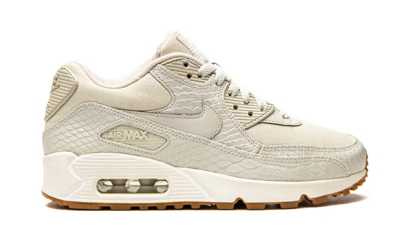 Nike Lifestyle AIR MAX 90 MNS WMNS 'Light Bone Snakeskin' 
