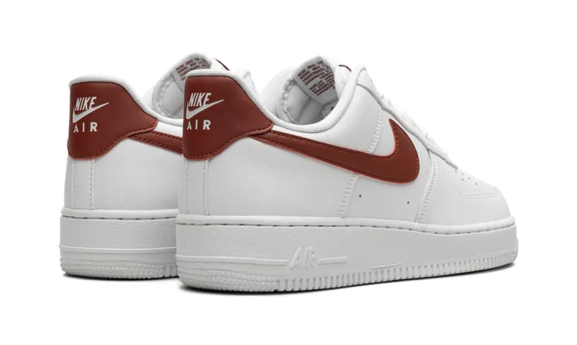 Nike Lifestyle AIR FORCE 1 '07 WMNS 'White   Rugged Orange' 