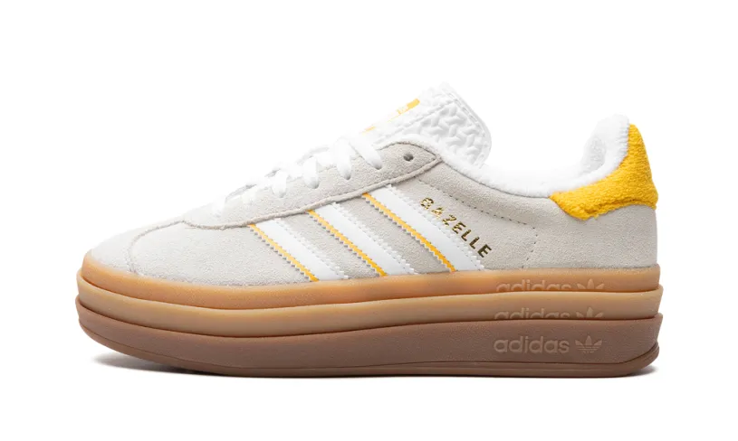 Adidas Gazelle Gazelle Bold WMNS 'Ivory Bold Gold' 