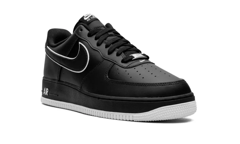 Nike Lifestyle Air Force 1 Low 'Black   White' 