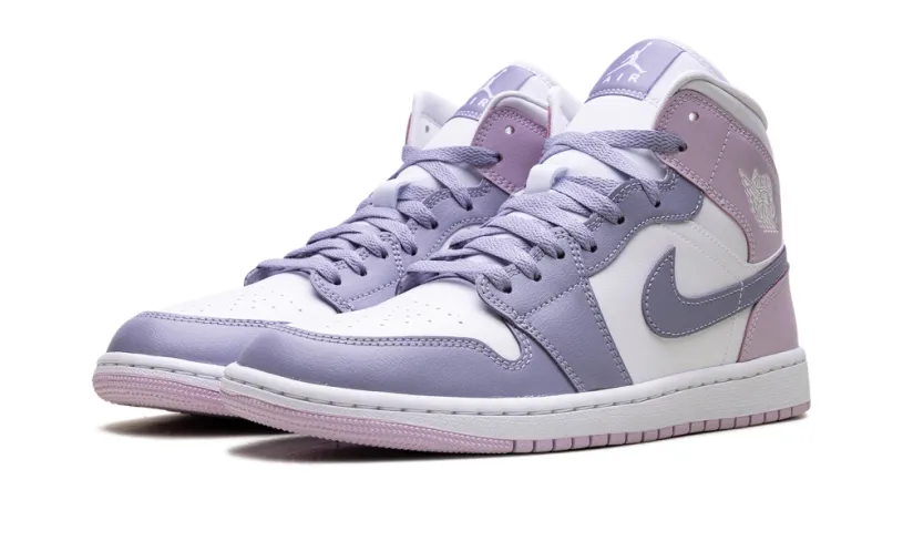 Air Jordan 1 Jordan 1 Mid WMNS 'Indigo Haze Doll White'