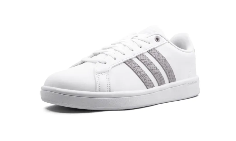 More Adidas Shoes CF Advantage 'White Ice Purple'