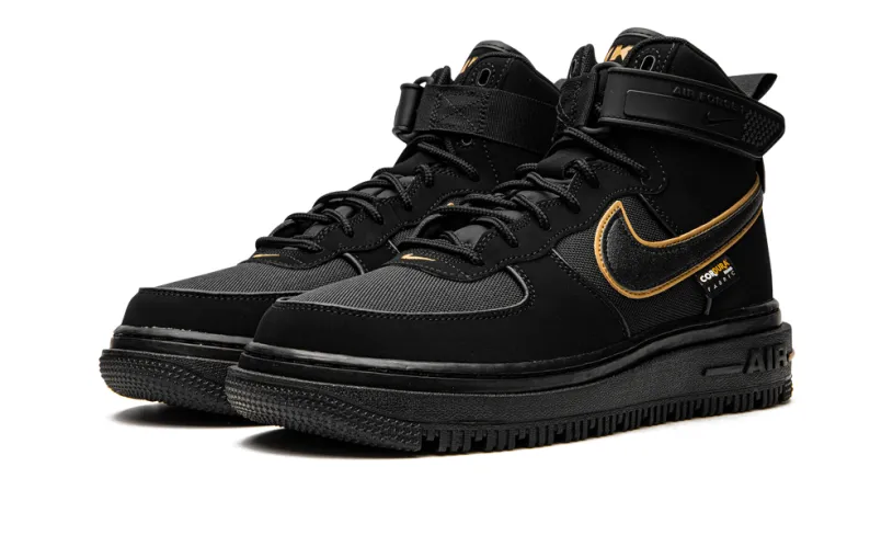 Nike Lifestyle Air Force 1 Boot Cordura 'Black Gold'
