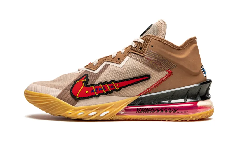 Nike Basketball LeBron 18 Low 'Wile E. Coyote vs Roadrunner' 