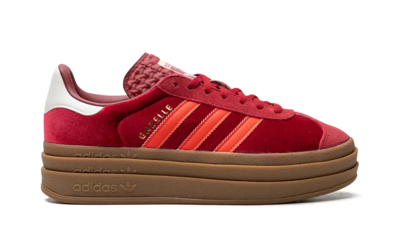 Adidas Gazelle Gazelle Bold WMNS 'Velvet Pack - Victory Red' 