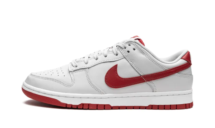 Nike Dunk Dunk Low 'Vast Grey / Varsity Red'