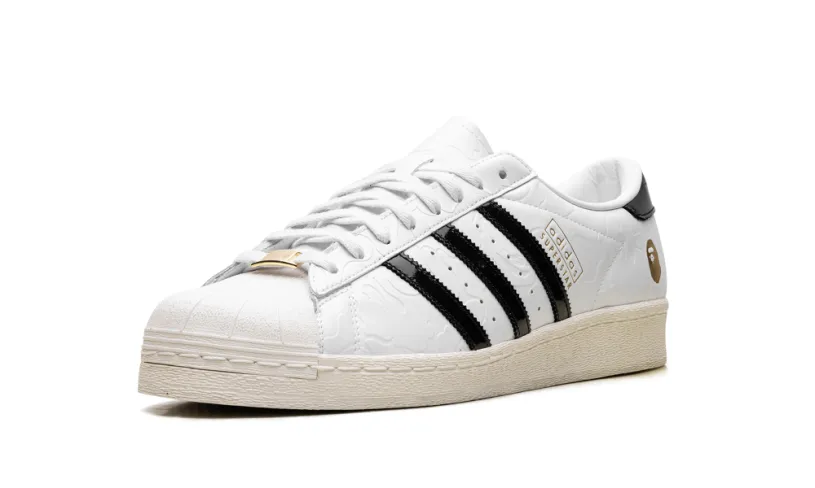 Adidas Superstar Superstar Vintage 'A Bathing Ape - White Black' 