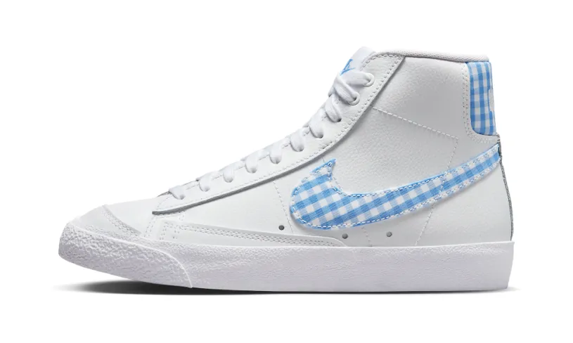 Nike Lifestyle Blazer MID '77 EWT WMNS 'BLUE GINGHAM'