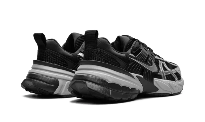 Nike Lifestyle V2K Run WMNS 'Black Metallic Silver' 