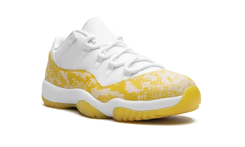Air Jordan 11 AIR JORDAN 11 LOW WMNS 'Yellow Snakeskin' 