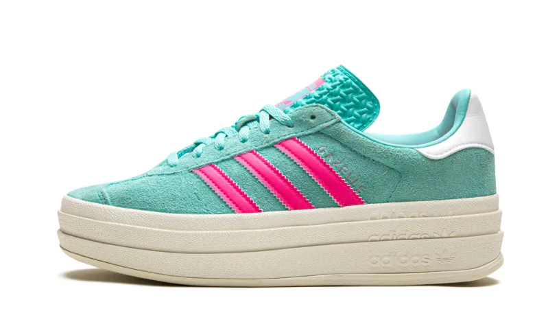 Adidas Gazelle GAZELLE BOLD WMNS 'Flash Aqua / Lucid Pink'