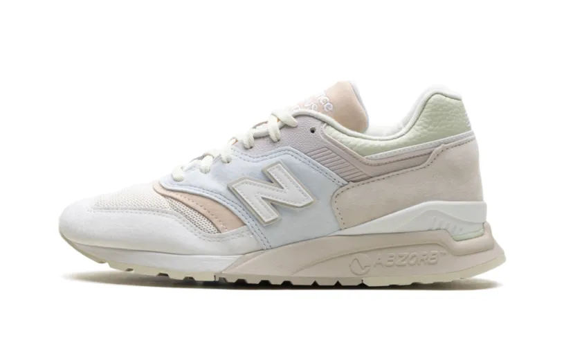 More New Balance 997.5 'MiUSA Kith Easter White Ice Blue Peach'