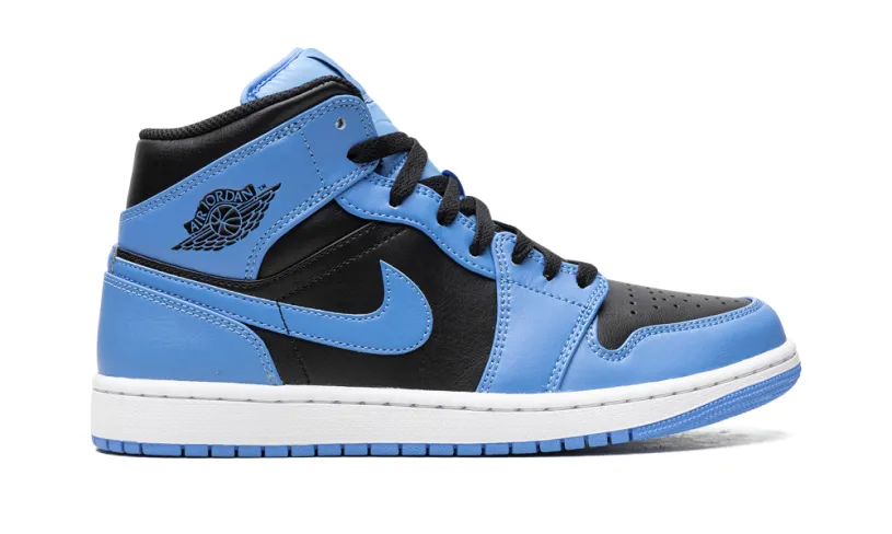 Air Jordan 1 Air Jordan 1 Mid 'University Blue Black' 
