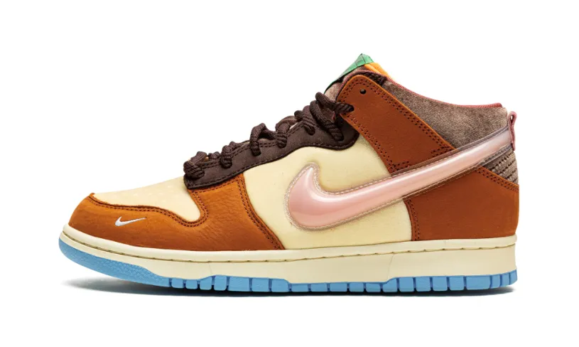 Nike Dunk Dunk Mid 'Social Status - Chocolate Milk'