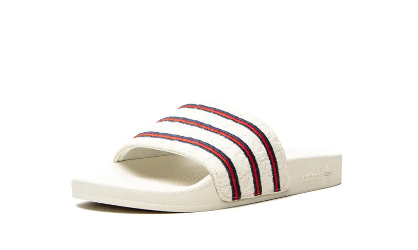 More Adidas Shoes Adilette Cableknit Slides 'Extra Butter' 