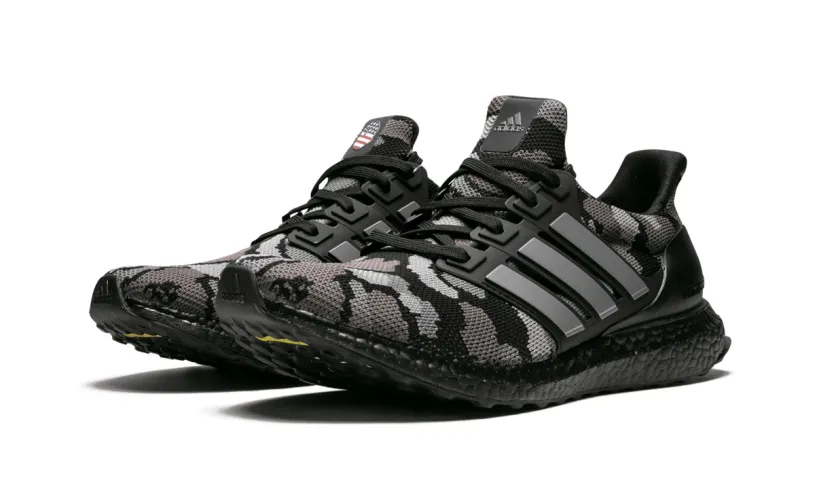 More Adidas Shoes Ultra Boost Bape '1st Camo Black' 