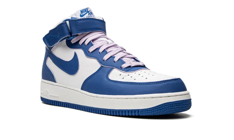 Nike Lifestyle AIR FORCE 1 MID MNS WMNS 'Military Blue' 