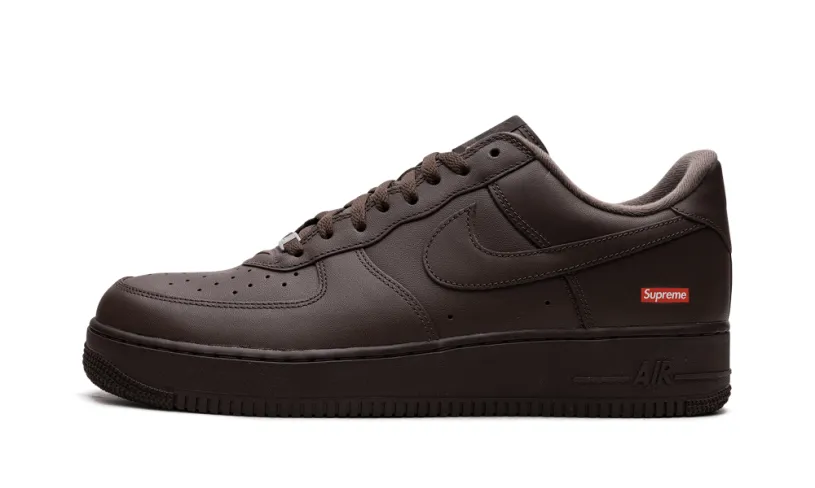 Nike Lifestyle Air Force 1 'Supreme - Mini Box Logo Brown' 