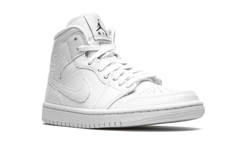 Air Jordan 1 AIR JORDAN 1 MID WMNS 'White Snakeskin' 