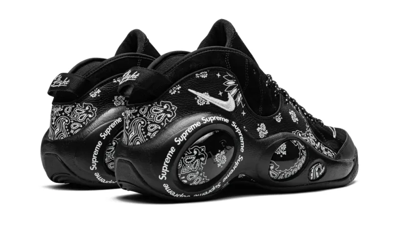 Nike Basketball Air Zoom Flight 95 'Supreme - Black' 