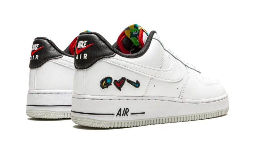 Nike Lifestyle Air Force 1 Low LV8 'Peace, Love, Swoosh' 