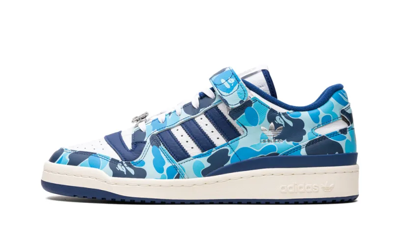 More Adidas Shoes Adidas Forum '84 Low 'Bape 30th Anniversary Blue Camo'