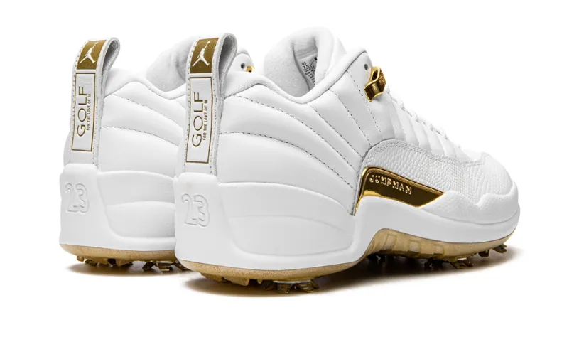 Air Jordan 12 Jordan XII G NRG M22 'Jordan 12 Golf - White Metallic' 