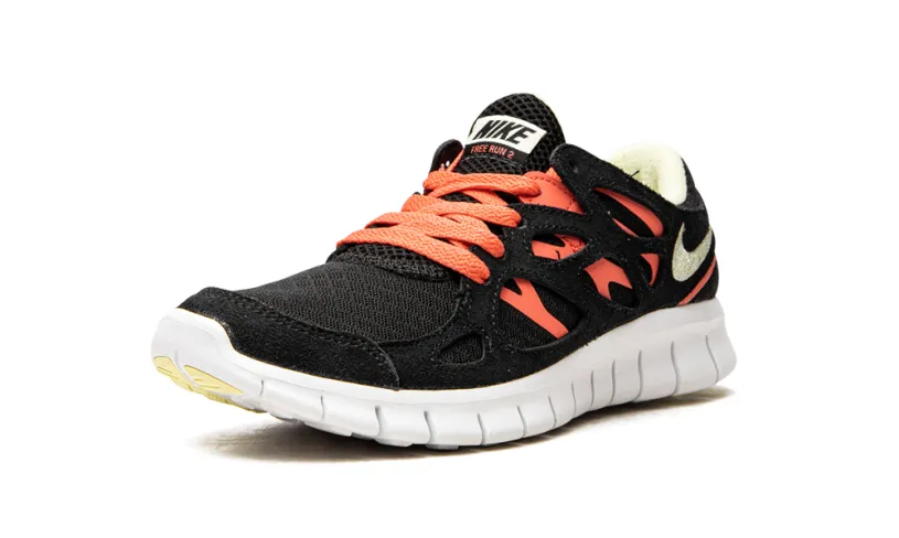 Nike Lifestyle FREE RUN 2 WMNS 'Black   Lime Ice' 