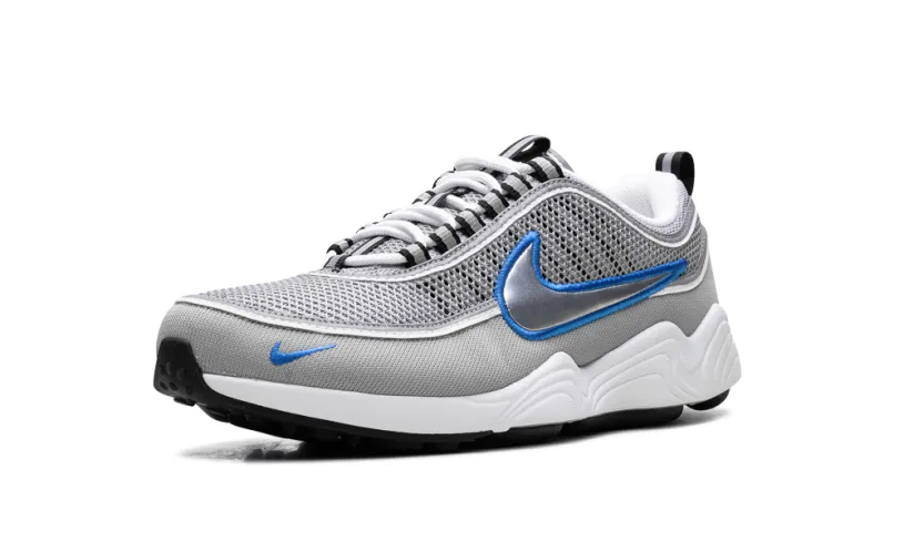 Nike Lifestyle Zoom Spiridon 'Metallic Silver Signal Blue'
