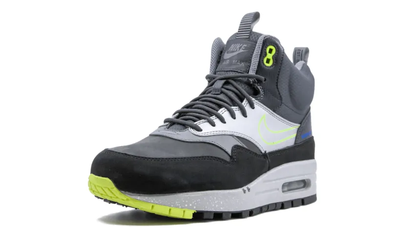 Nike Lifestyle AIR MAX 1 MID SNKRBT P MNS WMNS 'Black Volt' 