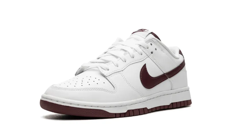 Nike Dunk Dunk Low Retro 'White Night Maroon'