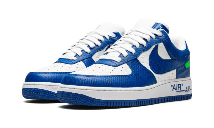 Nike Lifestyle Louis Vuitton Air Force 1 Low 'Virgil Abloh - White Blue' 