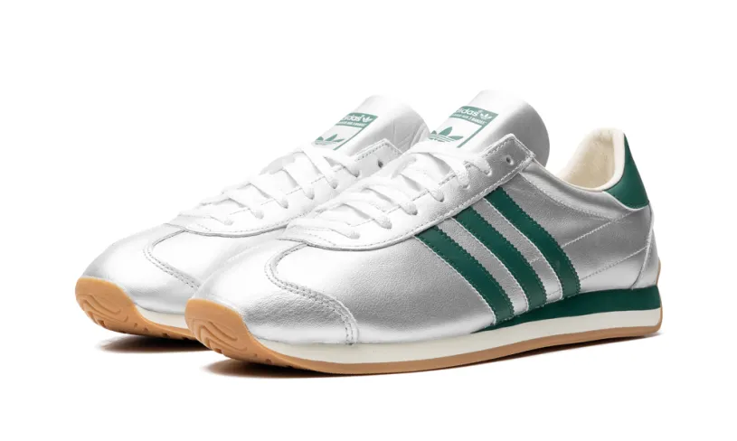 More Adidas Shoes Wmns Country OG 'Silver/Green'