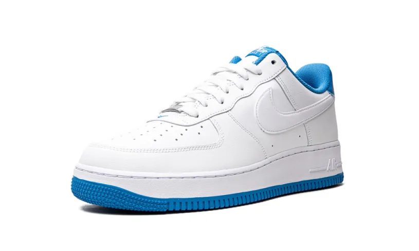 Nike Lifestyle Air Force 1 '07 'White   Light Photo Blue' 
