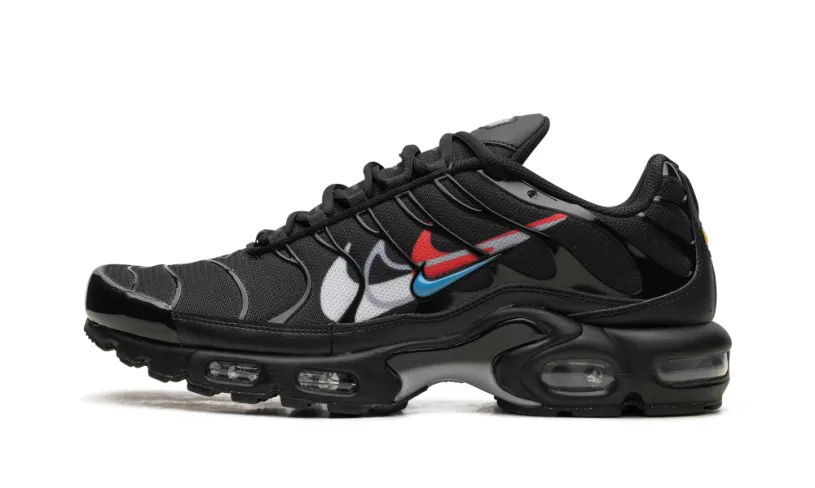 Nike Air Max Air Max Plus 'Multi Swoosh Black Bright Crimson'