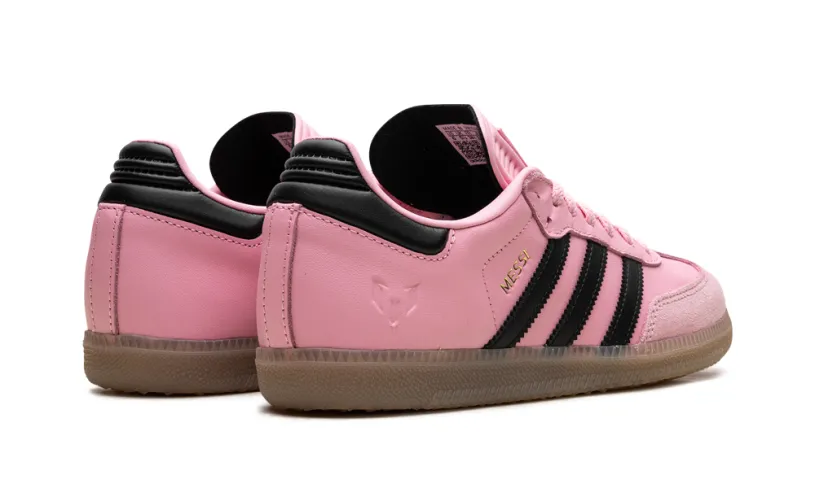 Adidas Samba Samba Indoor GS 'Messi Light Pink Black' 