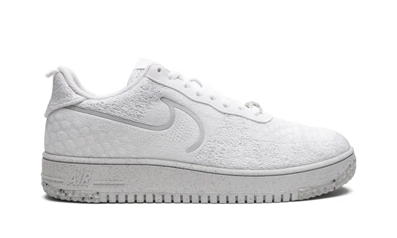 Nike Lifestyle Air Force 1 CRATER FLYKNIT NN 'Whiteout'